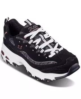 Женские кроссовки D’Lites — кроссовки Me Time Walking от Finish Line Skechers, черный
