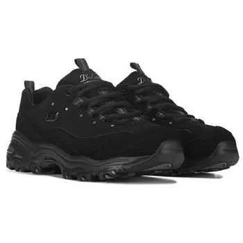 Женские кроссовки D'Lites среднего/широкого размера Skechers, черный