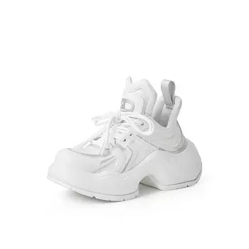 Женские кроссовки Deep Breath на толстой подошве, черный