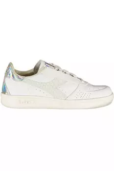 Женские кроссовки Diadora Chic на шнуровке с логотипом, белый