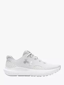 Женские кроссовки для бега charged surge 4 Under Armour, цвет White / Distant Gray
