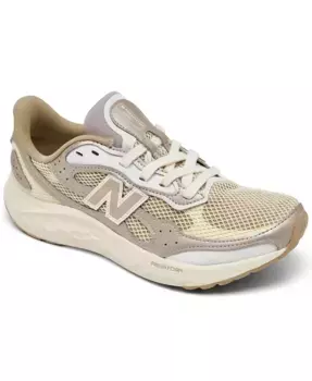Женские кроссовки для бега Fresh Foam Arishi v4 от Finish Line New Balance, коричневый/бежевый