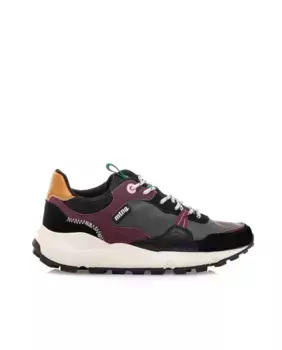 Женские кроссовки для бега на зубчатой подошве Mustang, черный