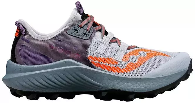 Женские кроссовки для бега Saucony Endorphin Rift, серый/фиолетовый