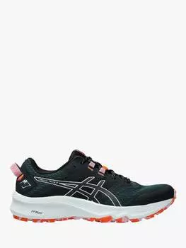 Женские кроссовки для бега trabuco terra 2 ASICS, цвет Green/Light Ube