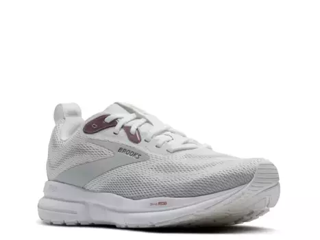 Женские кроссовки для бега Trace 4 Brooks, White/Pink