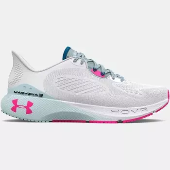 Женские кроссовки для бега Under Armour UA HOVR Machina 3, белый/ярко-синий/электро-розовый