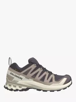 Женские кроссовки для бега xa pro 3d v9 gore-tex trail Salomon, цвет Iron/Oxford Tan