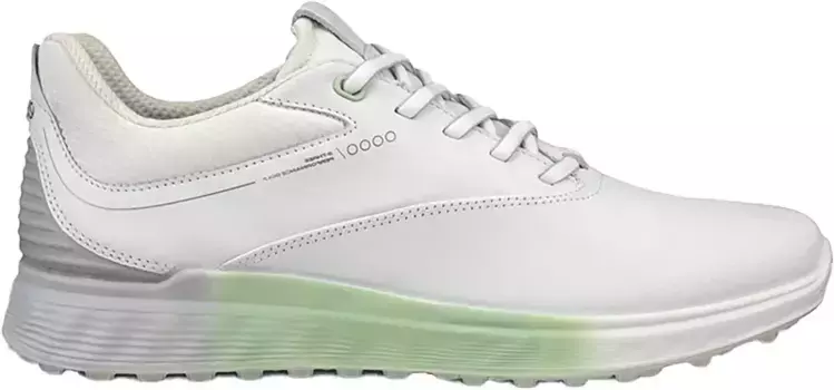 Женские кроссовки для гольфа ECCO S-Three, цвет White/Matcha