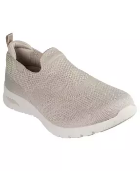 Женские кроссовки для ходьбы Arch Fit 2.0 - Cascade от Finish Line Skechers, коричневый/бежевый