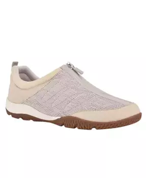 Женские кроссовки для ходьбы Bestrong с молнией Easy Spirit, коричневый/бежевый