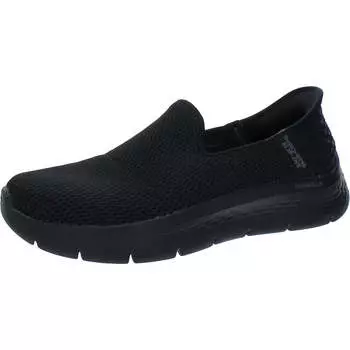 Женские кроссовки для ходьбы Go Walk Flex Relish из пеноматериала с эффектом памяти Skechers, черный