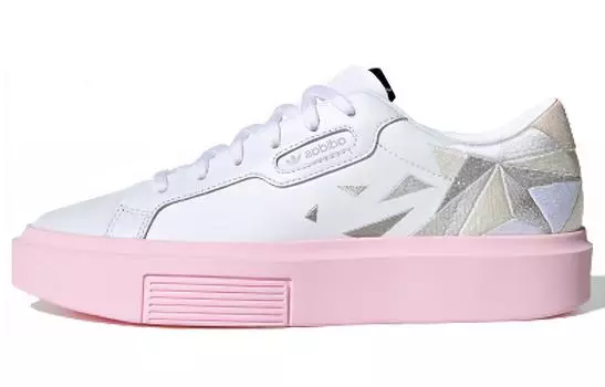 Кроссовки Adidas Originals Sleek Super 'White Clear Pink' Women's
