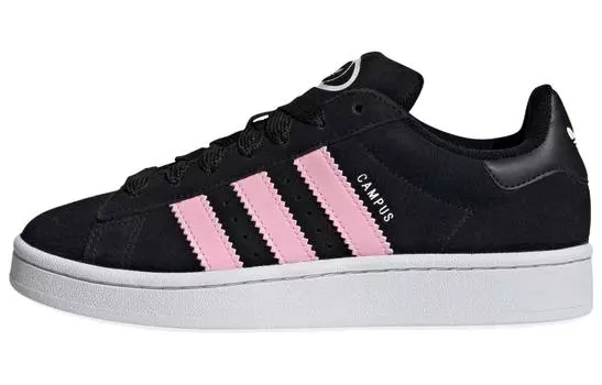 Женские кроссовки для скейтбординга adidas originals Campus, Черный/Розовый