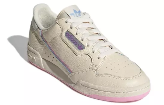 Кроссовки Adidas Originals Continental 80 Ecru Tint True Pink Women's