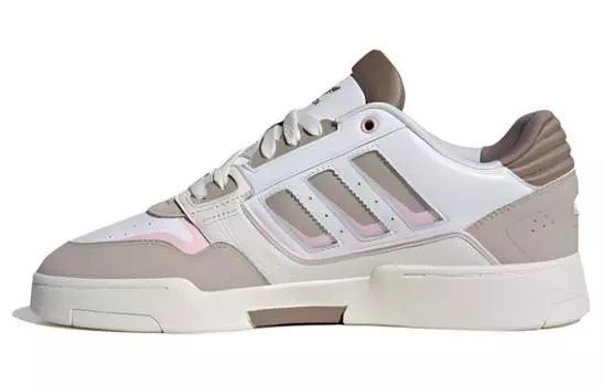 Женские кроссовки для скейтбординга adidas originals Drop Step, Белый/Серый/Розовый