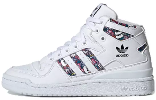 Кроссовки adidas originals Forum Mid White Floral Women's