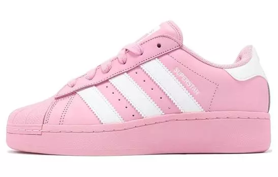 Женские кроссовки для скейтбординга adidas originals Superstar, Белый/Розовый
