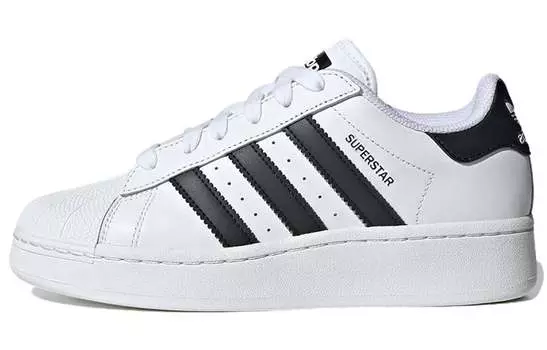 Женские кроссовки для скейтбординга adidas originals Superstar, Белый черный