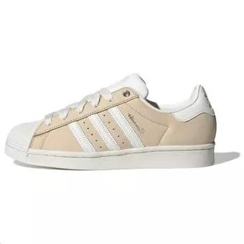 Женские кроссовки для скейтбординга adidas originals Superstar Series, White/Yellow