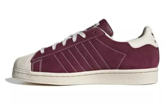 Женские кроссовки для скейтбординга adidas originals Superstar Series, Beige/Red