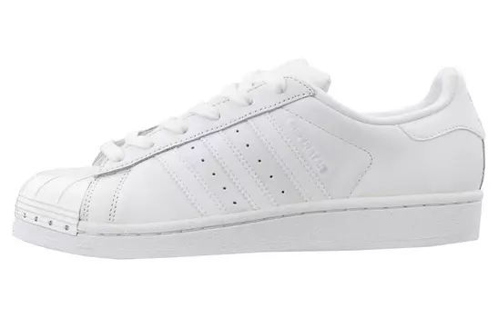 Кроссовки Adidas Originals Superstar Series Skateboard Shoes Women's Low-Top Pure White