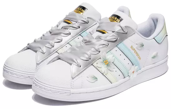 Женские кроссовки для скейтбординга adidas originals Superstar Series, Green