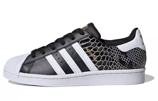 Кроссовки Adidas Originals Superstar Core Black Cloud White Women's