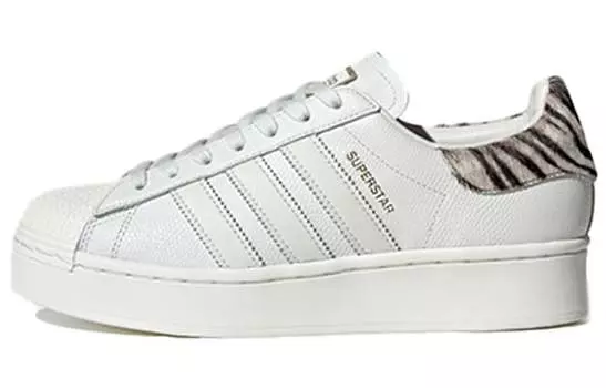 Кроссовки Adidas Originals Superstar Bold 'Heel Patch Animal Print' Women's
