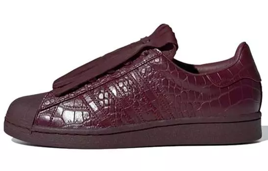Кроссовки Adidas Originals Superstar Fringe Maroon Women's