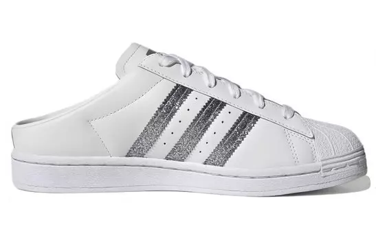 Кроссовки Adidas Originals Superstar Mule 'White Silver Metallic' Women's