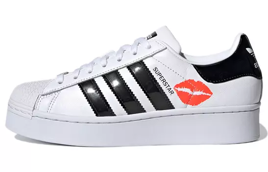 Кроссовки Adidas Originals Superstar Bold 'Lip Print' Women's
