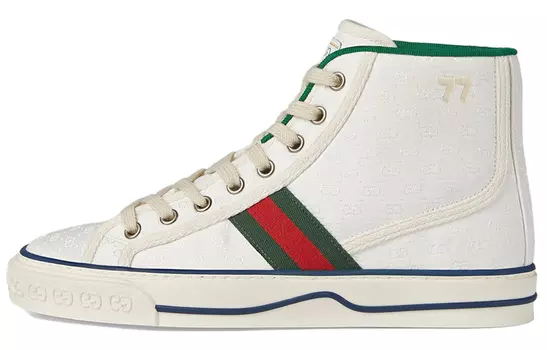 Женские кроссовки Gucci Tennis 1977, белый