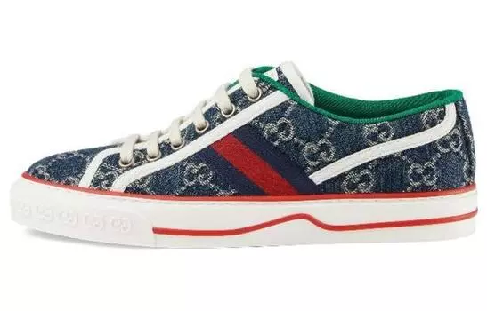 Женские кроссовки Gucci Tennis 1977, синий