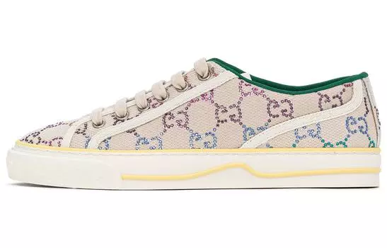 Женские кроссовки Gucci Tennis 1977, слоновая кость