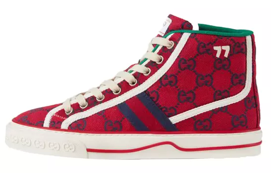 Женские кроссовки Gucci Tennis 1977, красный