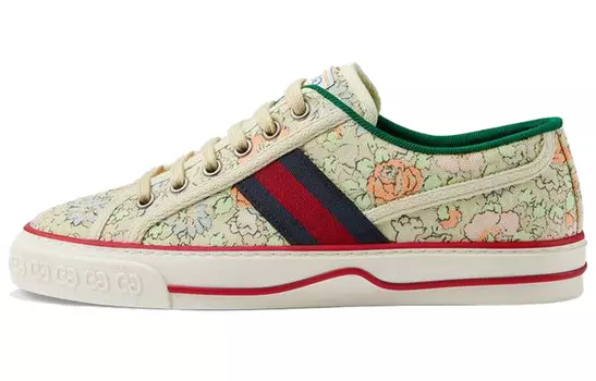Женские кроссовки Gucci Tennis 1977, мятно-зеленый