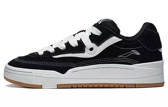 Женские кроссовки для скейтбординга Li Ning GOS 2000, черное и белое