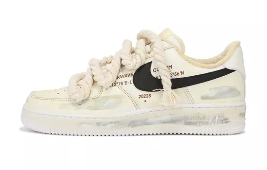 Женские кроссовки для скейтбординга Nike Air Force 1 Low, молочный