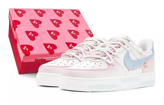 Женские кроссовки для скейтбординга Nike Air Force 1 Low, розовый