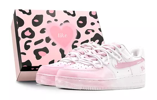 Женские кроссовки для скейтбординга Nike Air Force 1 Low, розовый