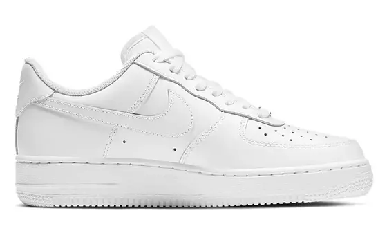 Кастомизированные кроссовки Nike Air Force 1 Skateboarding Shoes Women, белый