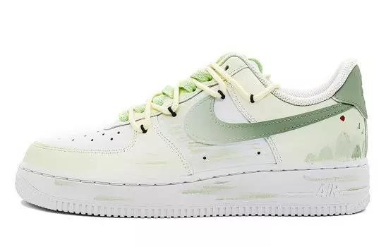 Женские кроссовки для скейтбординга Nike Air Force 1, Green Hills Green