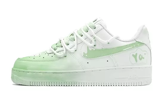 Женские кроссовки для скейтбординга Nike Air Force 1, Light Green