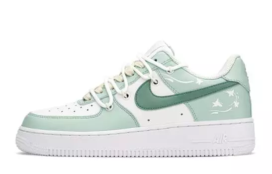 Женские кроссовки для скейтбординга Nike Air Force 1, Dark Green