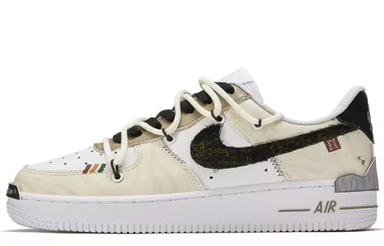 Женские кроссовки для скейтбординга Nike Air Force 1, Coffee green