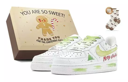 Женские кроссовки для скейтбординга Nike Air Force 1, Light Green