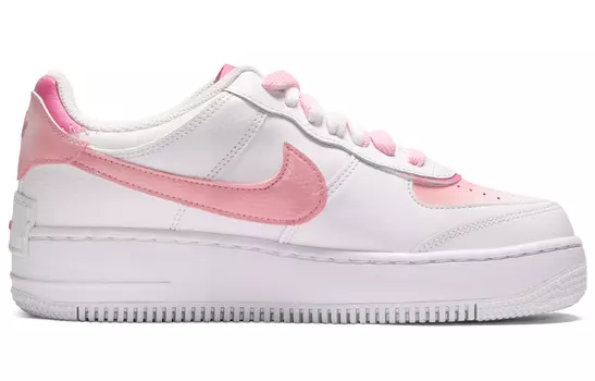 Кроссовки Nike Air Force 1 Skateboard Shoes Women's Low-Top Pink White