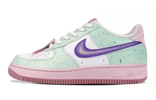 Женские кроссовки для скейтбординга Nike Air Force 1, Light Green