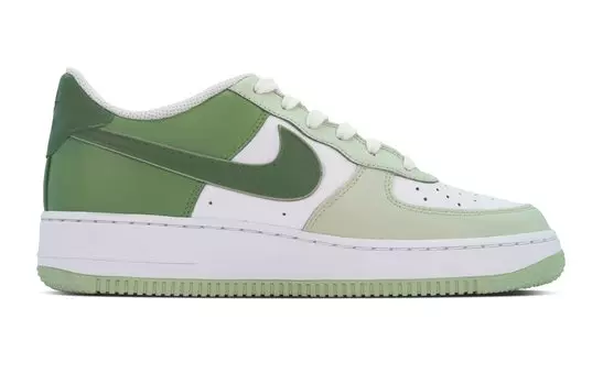 Женские кроссовки для скейтбординга Nike Air Force 1, White/Green